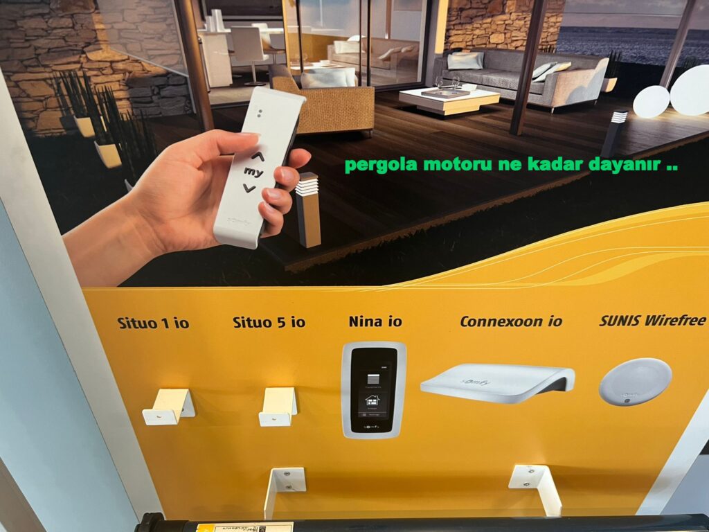 Pergola Motoru Ne Kadar Dayanır ?