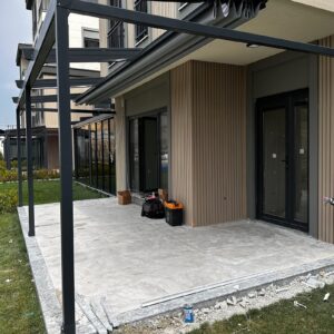 4x4 16 m2 Paket Teslim Pergola Sistemi